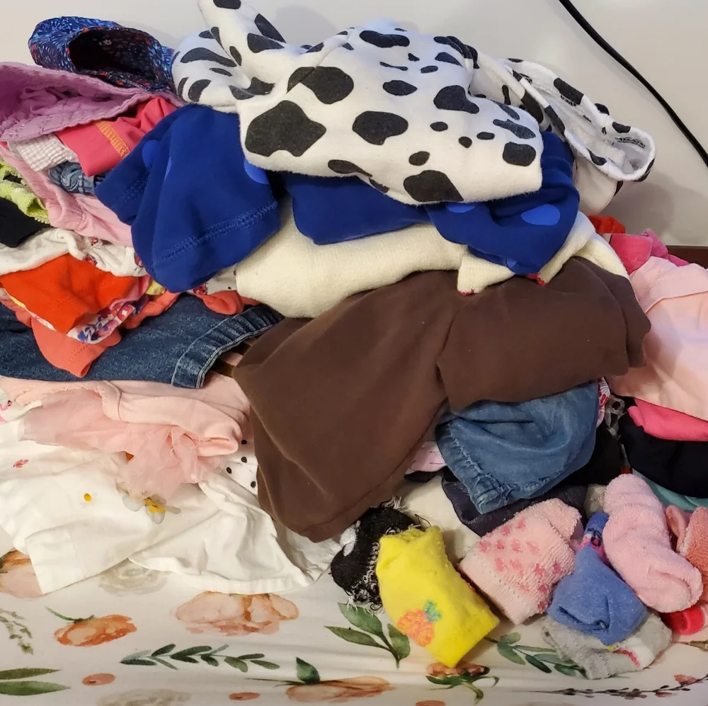 Lot of 6-12 month girls' Spring/Summer lot - Picture 1 of 9